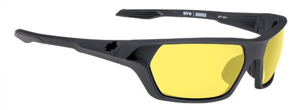 Cyklistické okuliare SPY Quanta - Ansi Matte Black Yellow