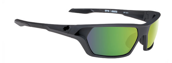 Cyklistické okuliare SPY Quanta - Ansi Matte Black Green - polar