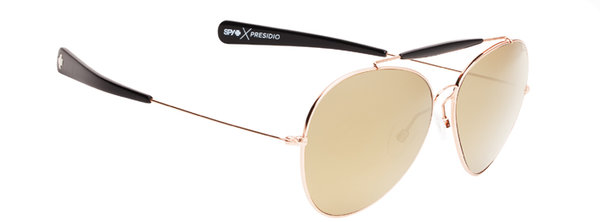 Slnečné okuliare SPY PRESIDIO - Rose Gold / Black - happy