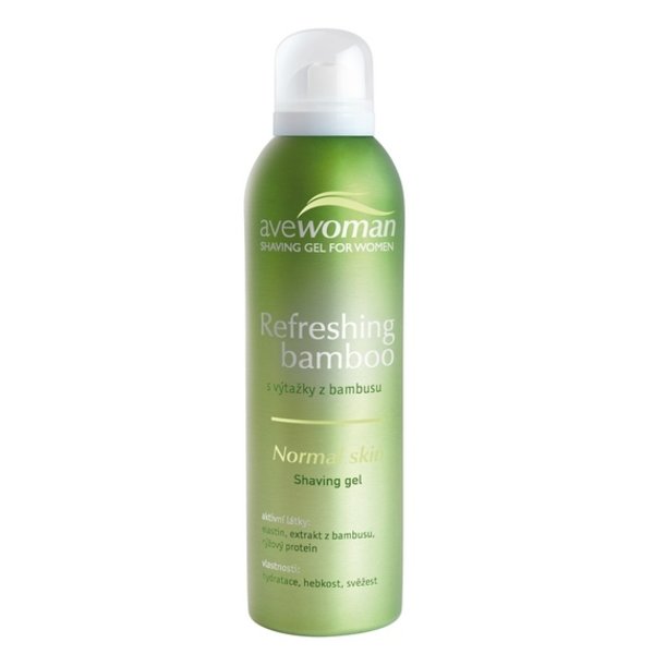 AVEWOMAN Refreshing bamboo - gél na holenie pre ženy 150 ml