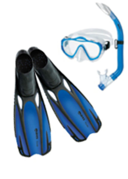 Mares Aquazone SHARKY set modrý