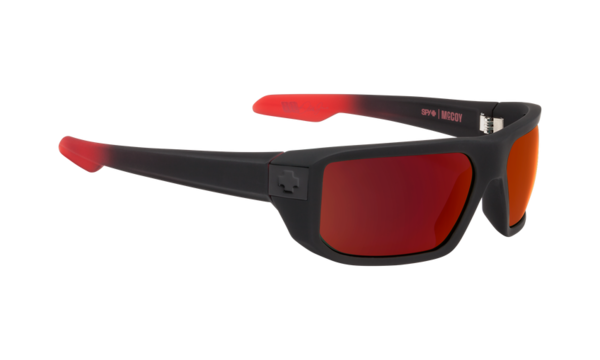 SPY slnečné okuliare McCoy Matte Black / Red