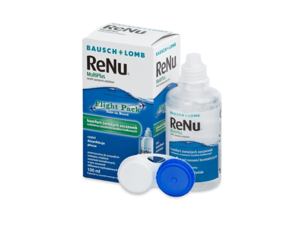 Roztok ReNu MultiPlus 100 ml flight pack - poškodený obal