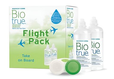 Biotrue 2x100 ml flight pack so 2 púzdry - exp. 11/2024